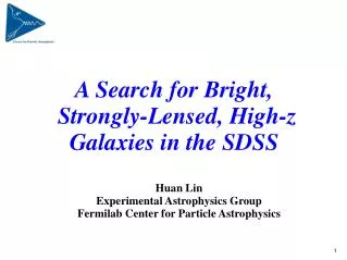 A Search for Bright, Strongly-Lensed, High-z Galaxies in the SDSS