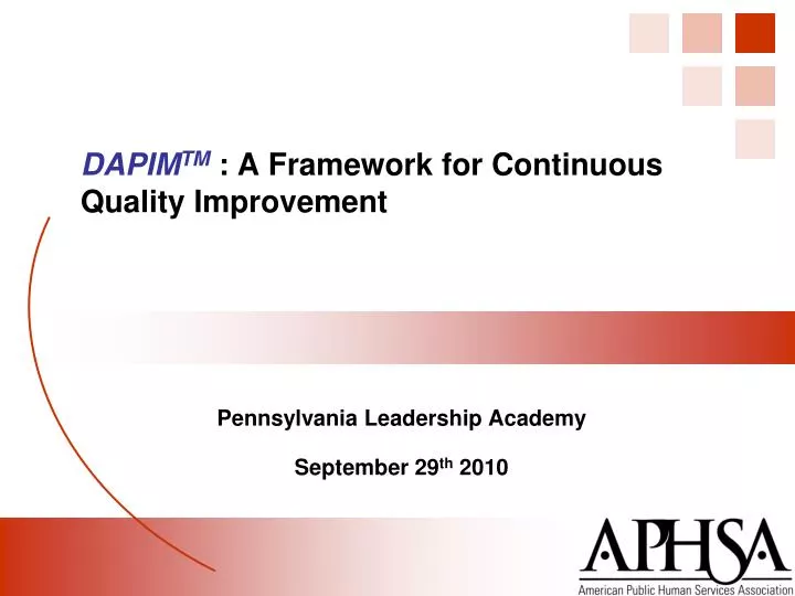 pennsylvania leadership academy september 29 th 2010
