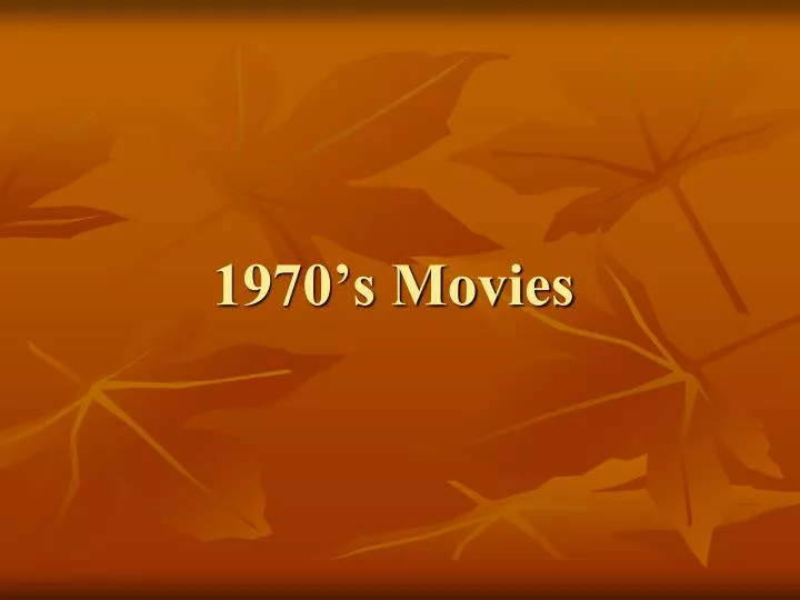 1970 s movies