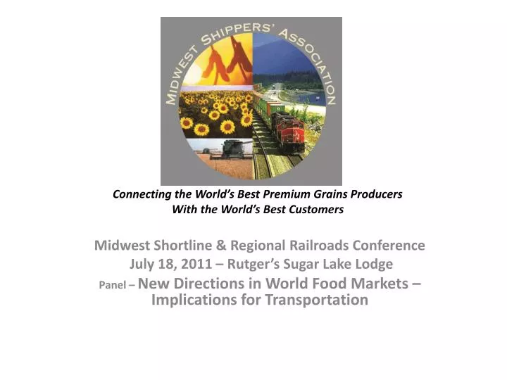 connecting the world s best premium grains producers with the world s best customers
