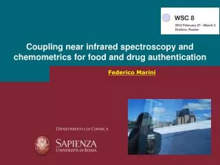 Coupling near infrared spectroscopy and chemometrics for food and drug authentication