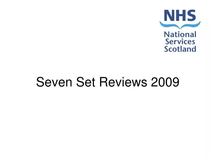 seven set reviews 2009