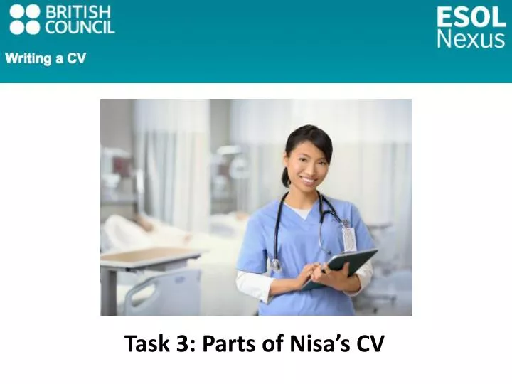 task 3 parts of nisa s cv