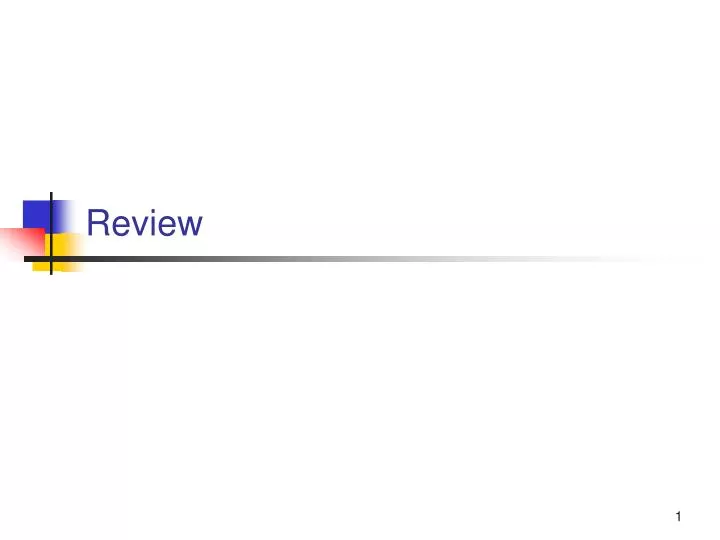 review