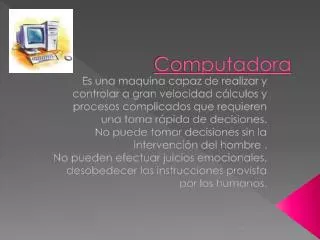 computadora