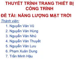 thuy t tr nh trang thi t b c ng tr nh