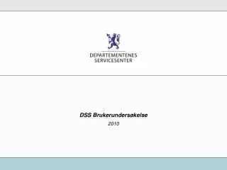 dss brukerunders kelse