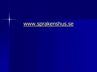 www sprakenshus se