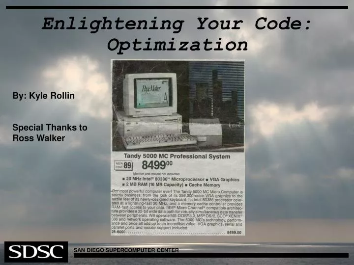 enlightening your code optimization
