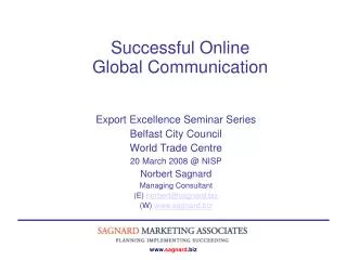 Successful Online Global Communication