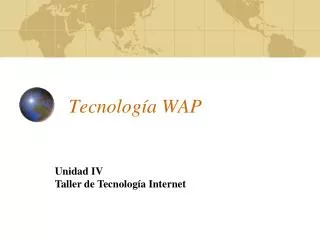 tecnolog a wap