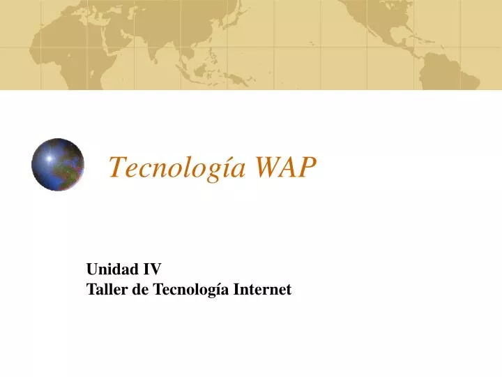 tecnolog a wap