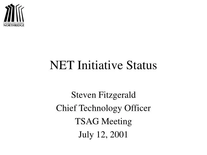 net initiative status
