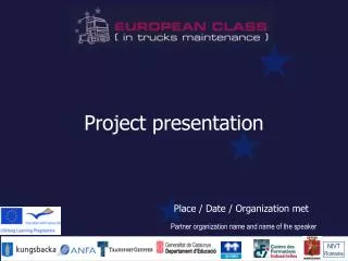 Project presentation