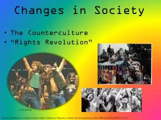 Changes in Society