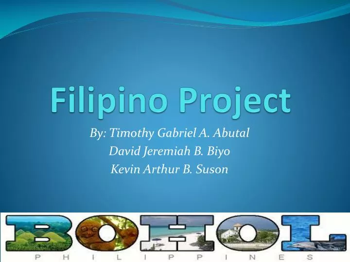 filipino project