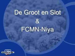de groot en slot