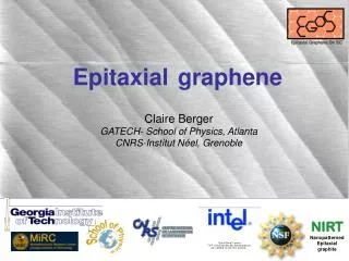 Epitaxial graphene