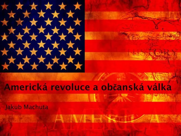 americk revoluce a ob ansk v lka