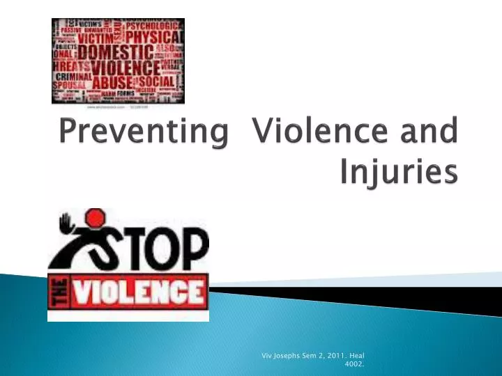 preventing violence and injuries