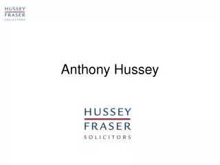 Anthony Hussey