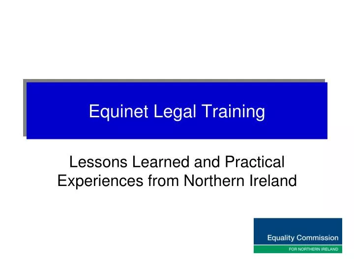 equinet legal training
