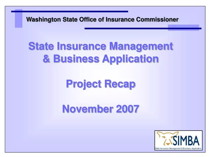 washington state office of insurance commissioner