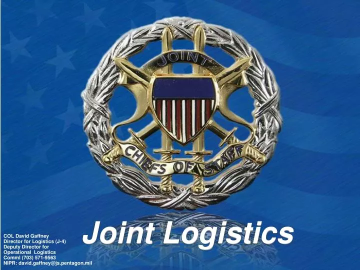 joint logistics