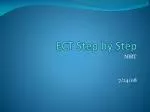 ECT Step by Step - slide 1