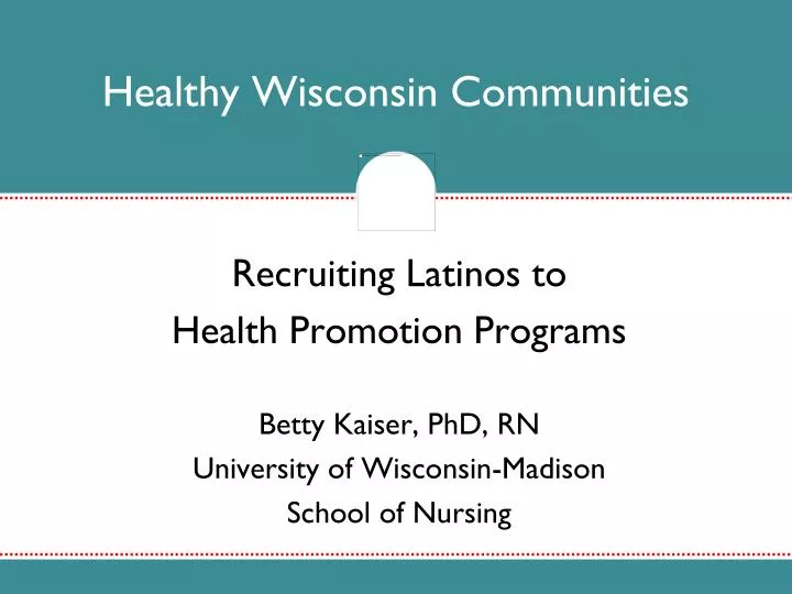 healthy wisconsin communities