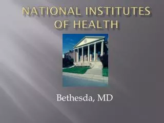 National Institutes of Health