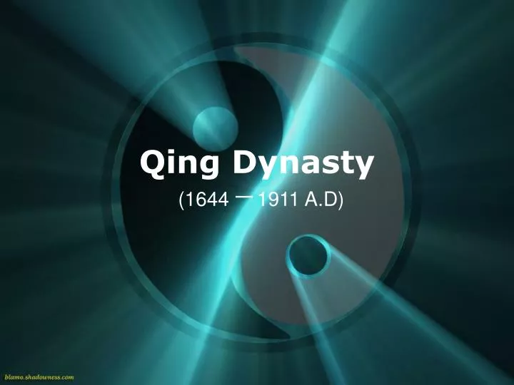 qing dynasty