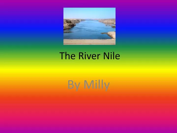 the river nile