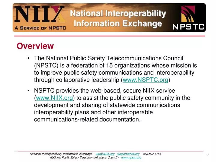 national interoperability information exchange