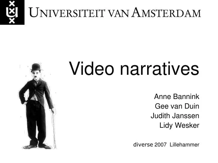 video narratives