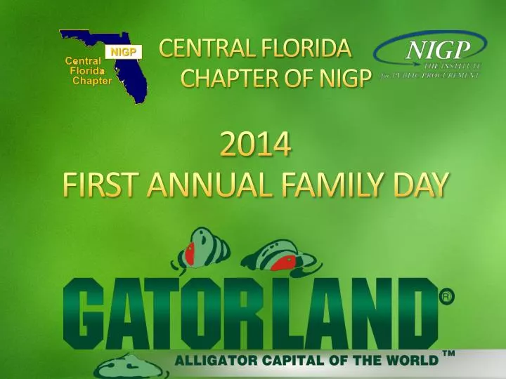 central florida chapter of nigp 2014 first annual family day