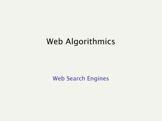 Web Algorithmics