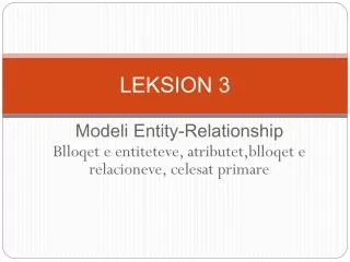 leksion 3