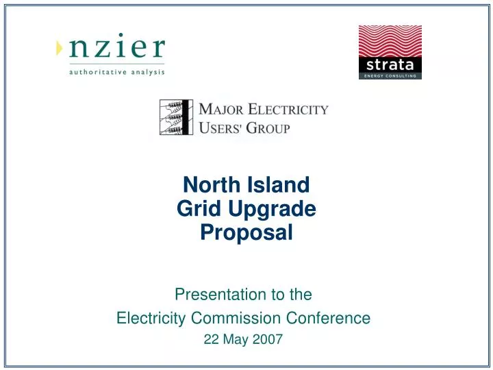 north island grid upgrade proposal