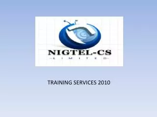 TRAINING SERVICES 2010