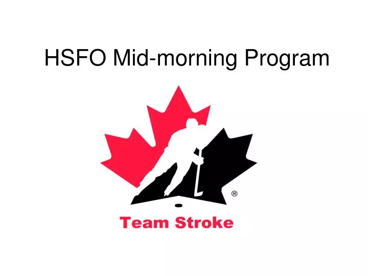 hsfo mid morning program