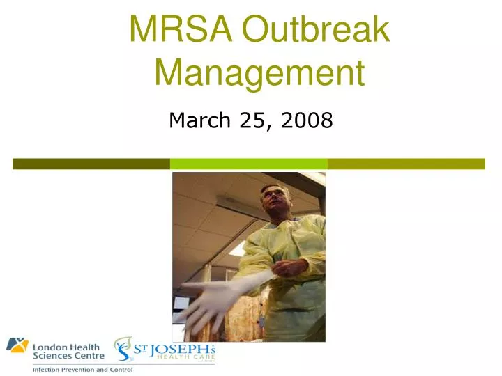 mrsa outbreak management