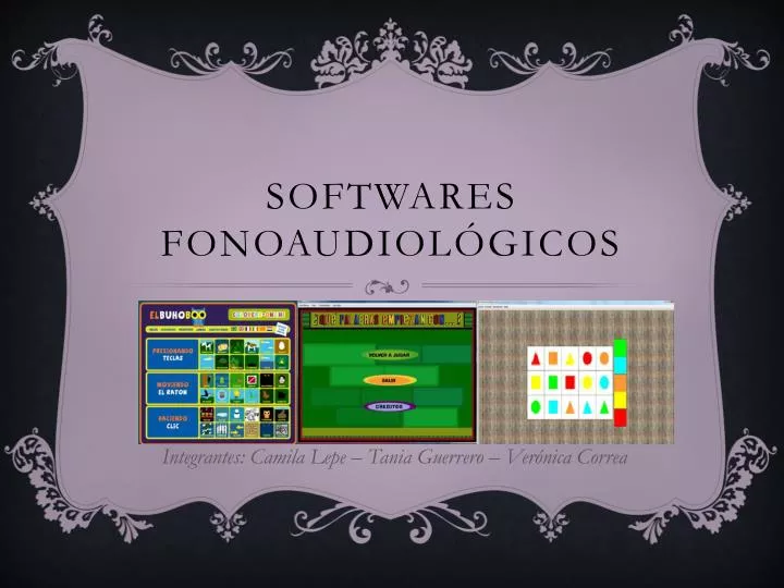 softwares fonoaudiol gicos
