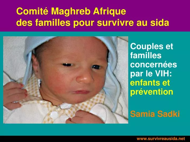 comit maghreb afrique des familles pour survivre au sida