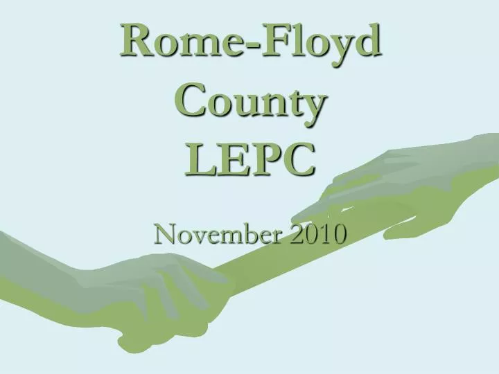 rome floyd county lepc