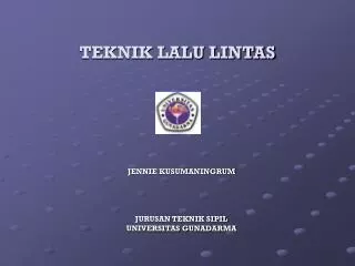 teknik lalu lintas