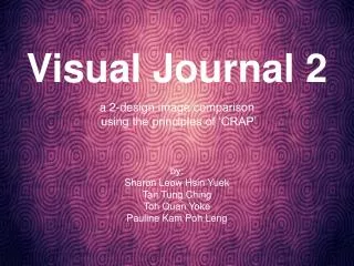 Visual Journal 2