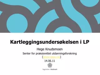 kartleggingsunders kelsen i lp