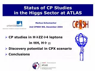 Status of CP Studies in the Higgs Sector at ATLAS
