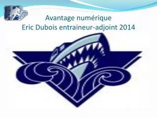 avantage num rique eric dubois entraineur adjoint 2014